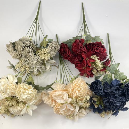 باقة ورد قرنفل فاخرة قطيفة