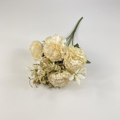 باقة ورد قرنفل فاخرة قطيفة