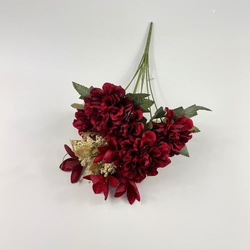 باقة ورد كريز قطيفة فاخرة