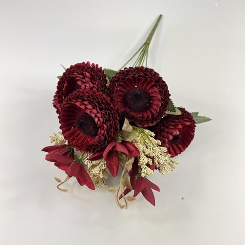 باقة ورد منغوليا قطيفة بألوان متنوعة