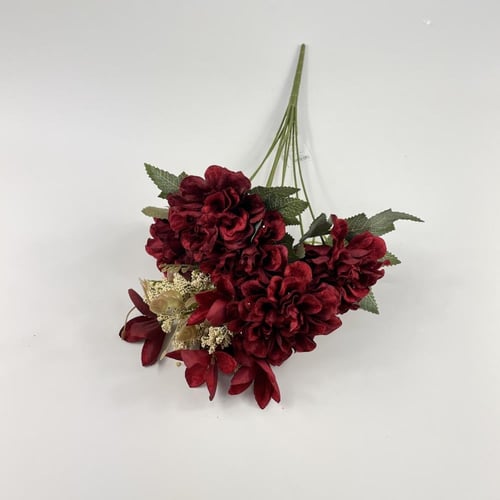 باقة ورد كريز قطيفة فاخرة