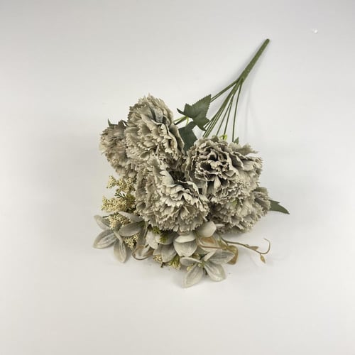 باقة ورد قرنفل فاخرة قطيفة