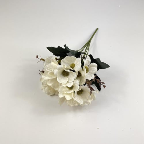 باقة ورد أنيمون صناعي قطيفة فاخرة