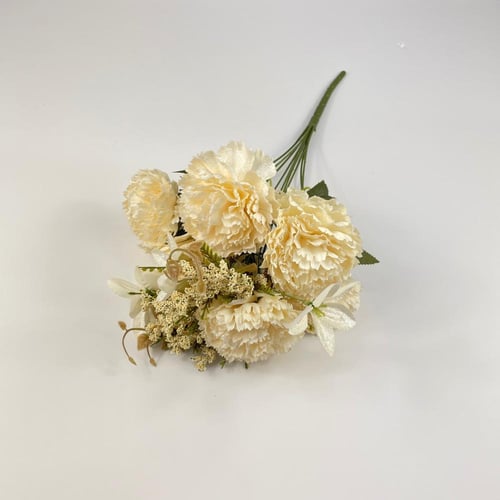 باقة ورد قرنفل فاخرة قطيفة