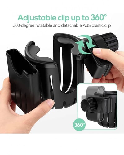 حامل كوب مع حامل الهاتف معا