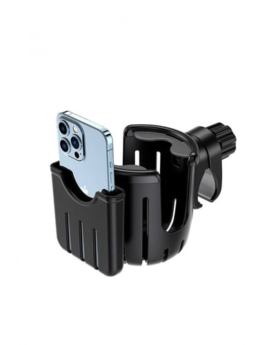 حامل كوب مع حامل الهاتف معا