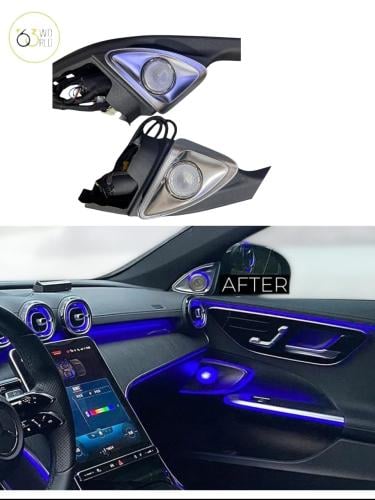 سماعة دوّارة ثلاثية الأبعاد 3D لمرسيدس C-Class – 64