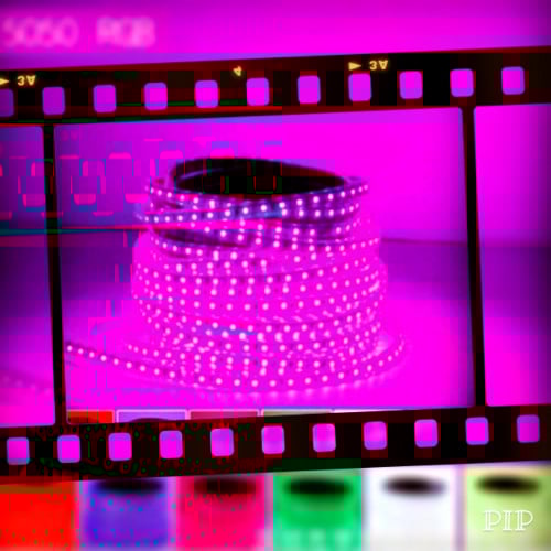 حبل ليد متعدد الالوان بريموت 10متر