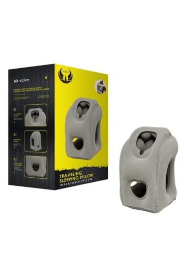 وسادة سفر قابلة للنفخ للنوم أو الراحة أثناء السفر