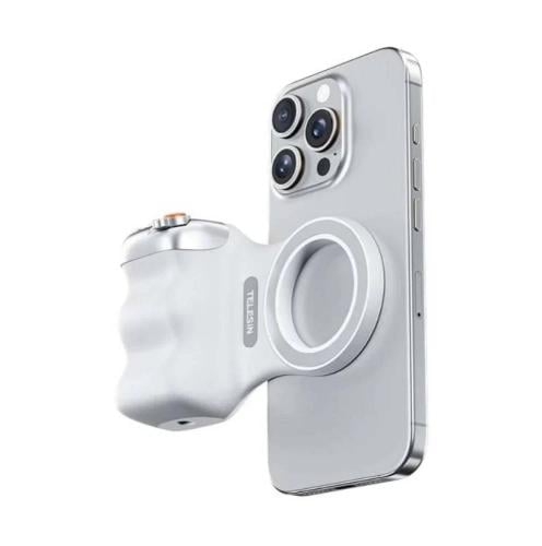 مسكة تصوير مغناطيسية بقبضة كاميرا ماج سيف - فضي -...