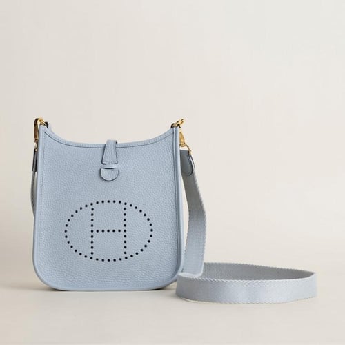 . Evelyne mini 18cm Clemence leather