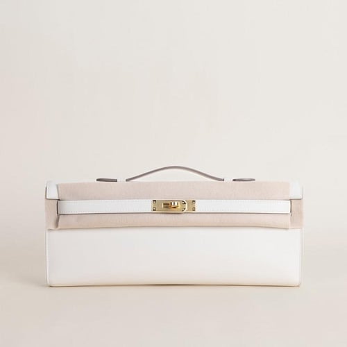 . Kelly cut 31cm sweft leather