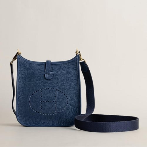 . Evelyne mini 18cm Clemence leather