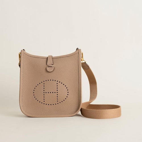 . Evelyne mini 18cm Clemence leather