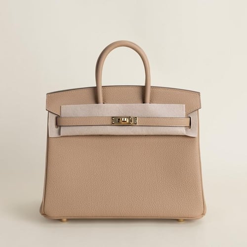 . birkin 25cm togo leather, custom color