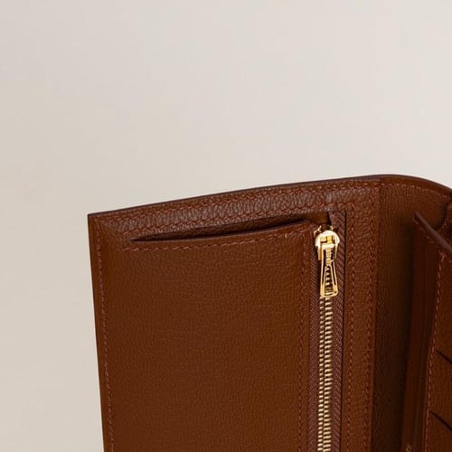 Bearn Shiny Alligator crocodile leather, 33 Miel G...