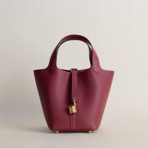 . Picotin 18cm Clemence leather