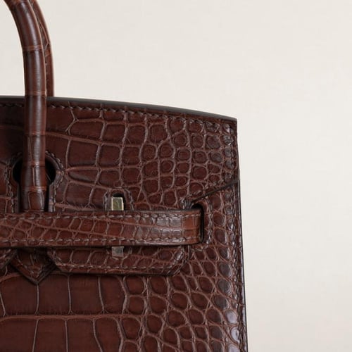 Birkin 20cm Matte Alligator Crocodile leather, 41...