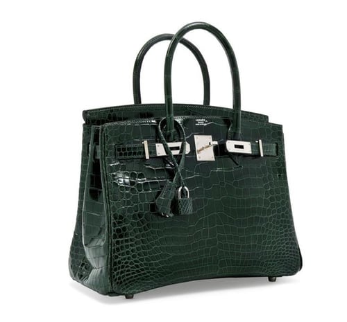 . birkin 25cm crocodile leather