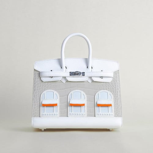 Birkin 20cm Faubourg Alligator/Epsom/Sombaero/Mada...
