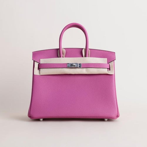 . birkin 25cm togo leather, custom color