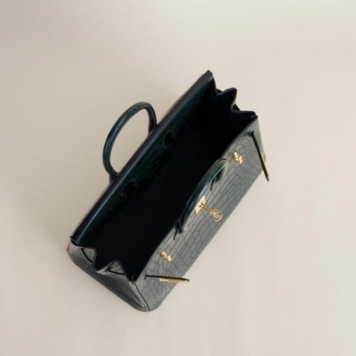 Birkin 25cm Matte Alligator Crocodile leather, 6O...