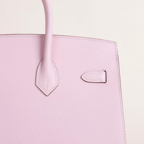 Birkin 25cm Epsom leather, 3Q Rose sakura RGHW .