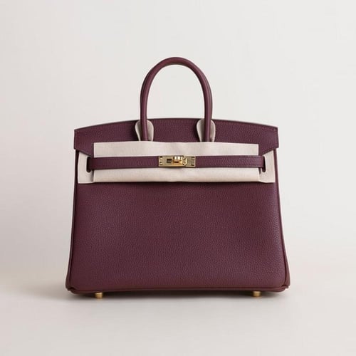 . birkin 25cm togo leather, custom color