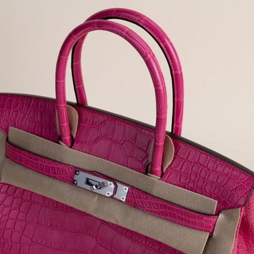 Birkin 30cm Matte Alligator Crocodile leather, 5R...