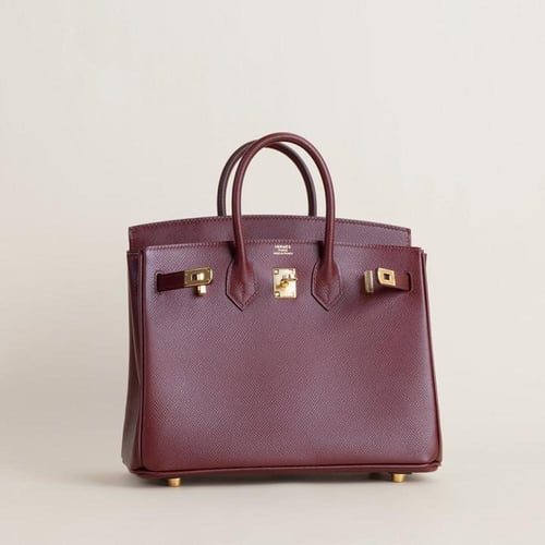 . Birkin 25cm Epsom leather, 55 Rouge H