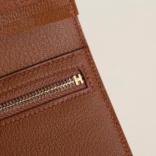Bearn Shiny Alligator crocodile leather, 33 Miel G...