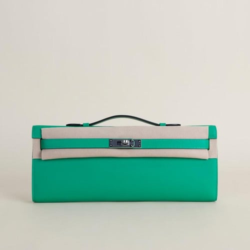 . Kelly cut 31cm sweft leather