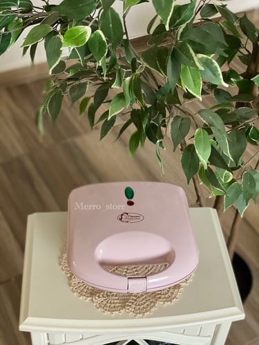 آلة وافل وردي