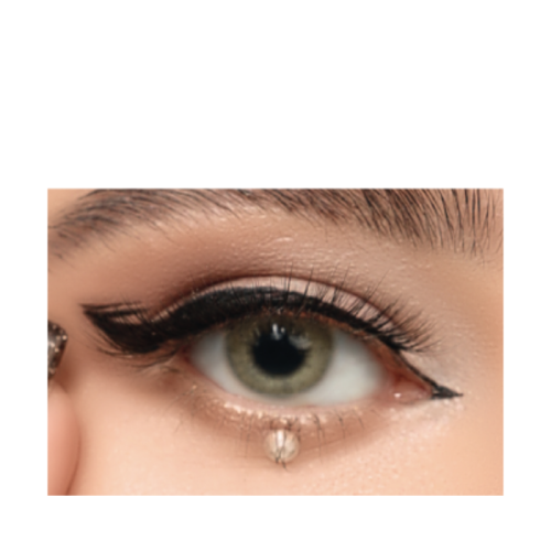 ايكو لنس ecco عدسة لايم رقم (7 ) لون اخضر خفيف متو...