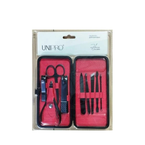 طقم العناية بالأظافر 9 قطع في حافظة UNIPRO