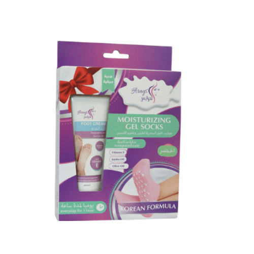 العرايس _ جوارب الجل السحرية لتقشير وتنعيم القدمين...