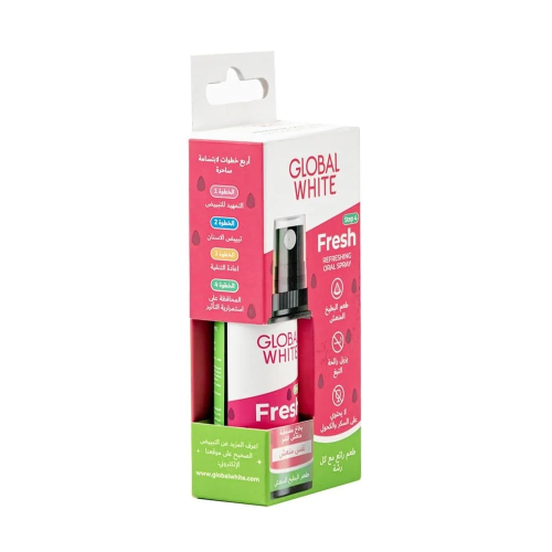 Global White Fresh Watermelon Mouth Spray - 15ml