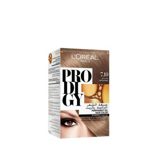 صبغة الشعر الدائمة بالزيت 7.10 اشقر رمادي من لوريا...