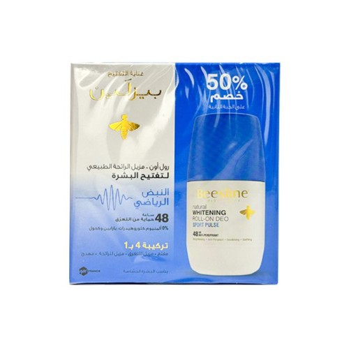 بيزلين مزيل عرق رول أون مفتح للبشرة النبض الرياضي-...