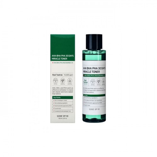 تونر المعجزة الكوري aha bha pha من سوم باي مي 150...