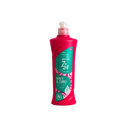 Hobby Hair Styling Cream - For Curly and Wavy Hair