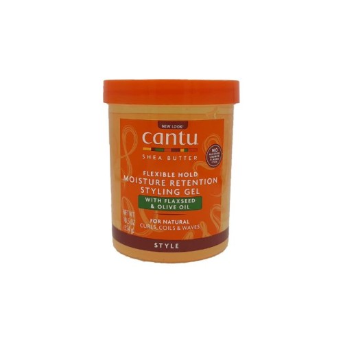 كانتو جل زبدة الشيا لتصفيف الشعر مع بذور الكتان وز...
