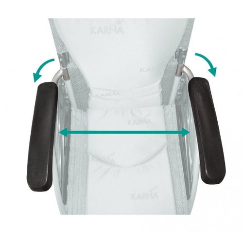 كرسي متحرك يدوي عادي | KM-2500