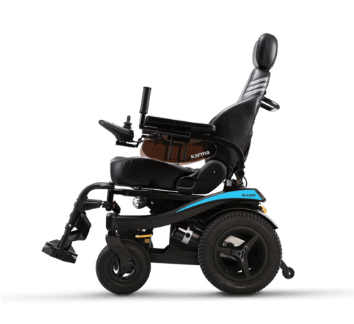 كرسي متحرك كهربائي بدفع خلفي Blazer captain kp-31....
