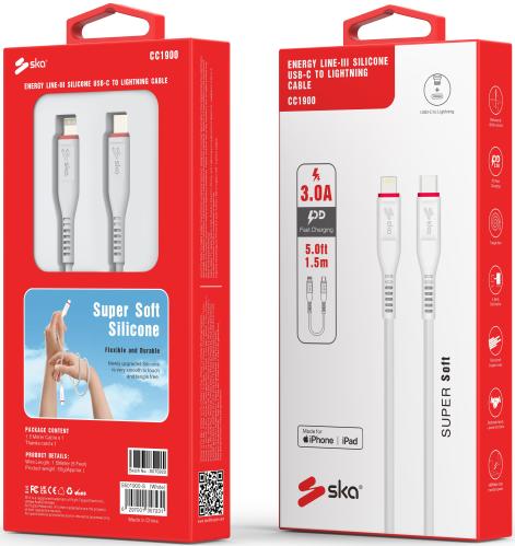 وصلة USB-C إلى لايتنينج- متجر ska