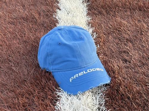 Blue cap