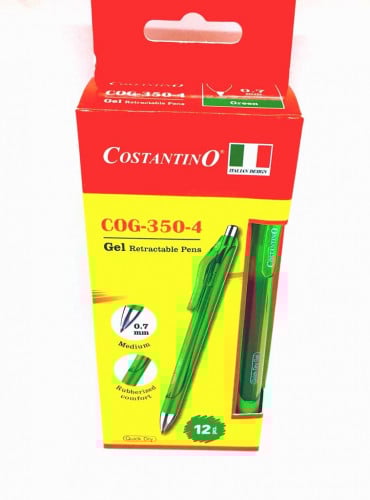 علبة اقلام حبر سائل لون اخضر فاتح 0.7mm