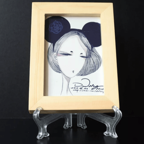 استاند للاطباق ..بلاستيك شفاف 22 سم