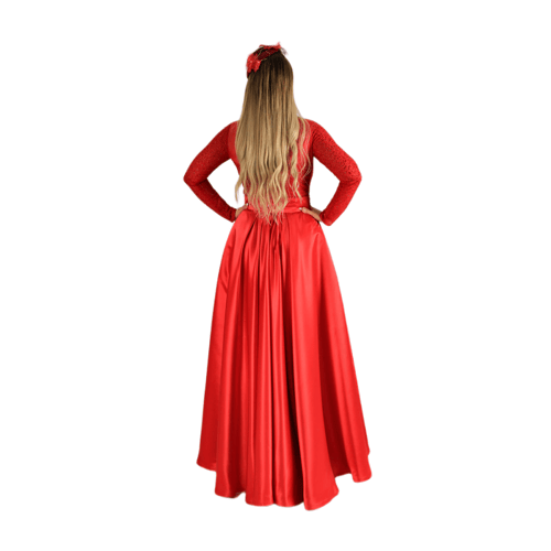 فستان سهرة موديل 0054