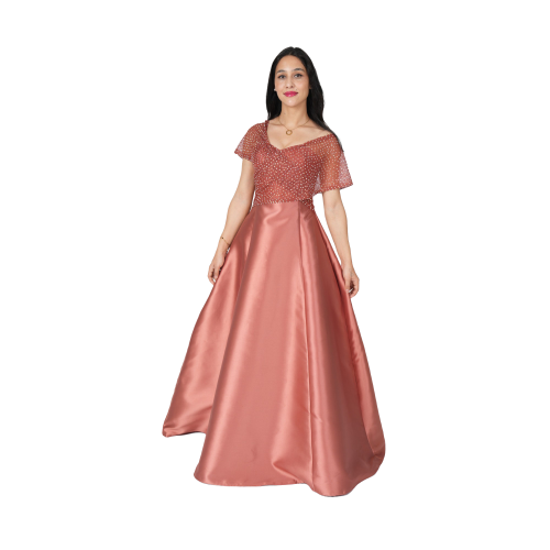 فستان سهرة موديل 712